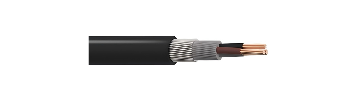 PVC insulated armored power cable