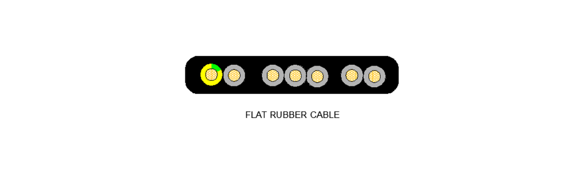 Rubber Flat Cable H07RNH6-F